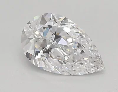 0.59ct D VS1 Rare Carat Ideal Cut Pear Lab Grown Diamond