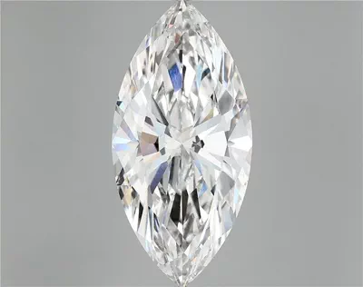 9.85ct F VVS2 Rare Carat Ideal Cut Marquise Lab Grown Diamond