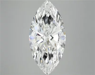 6.01ct F VS1 Rare Carat Ideal Cut Marquise Lab Grown Diamond