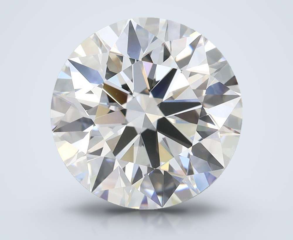 3.01ct D IF Rare Carat Ideal Cut Round Lab Grown Diamond