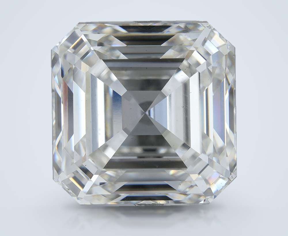 20.04ct G VS2 Rare Carat Ideal Cut Asscher Lab Grown Diamond