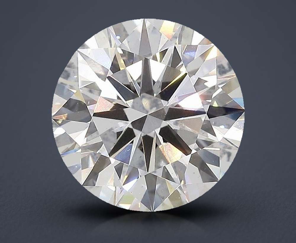 4.03ct E SI1 Rare Carat Ideal Cut Round Lab Grown Diamond