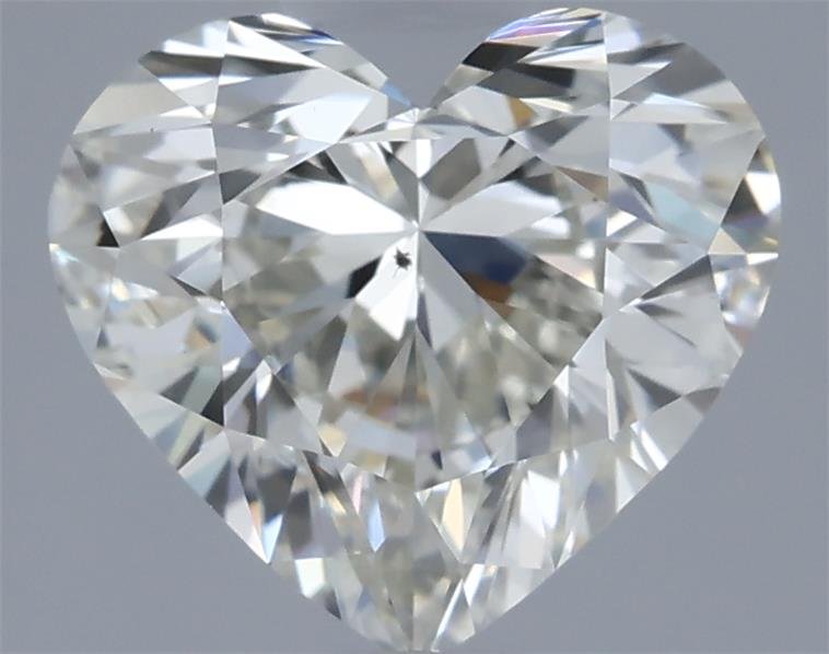1.01ct K SI1 Rare Carat Ideal Cut Heart Diamond