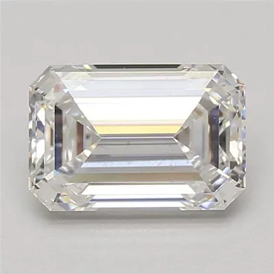 3.06ct E VS2 Rare Carat Ideal Cut Emerald Lab Grown Diamond