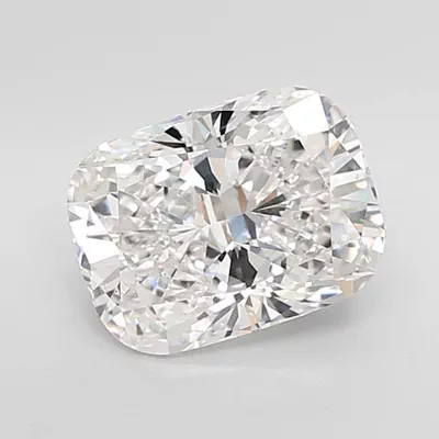 4.06ct E VVS2 Rare Carat Ideal Cut Cushion Lab Grown Diamond