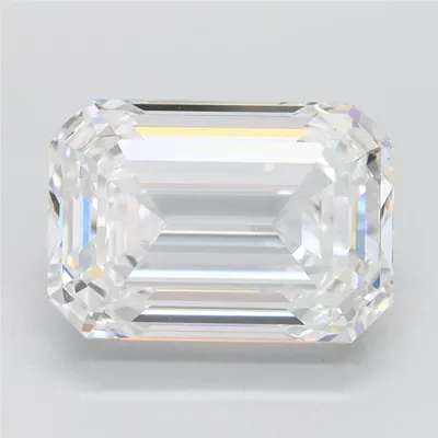 4.27ct G VS2 Rare Carat Ideal Cut Emerald Lab Grown Diamond