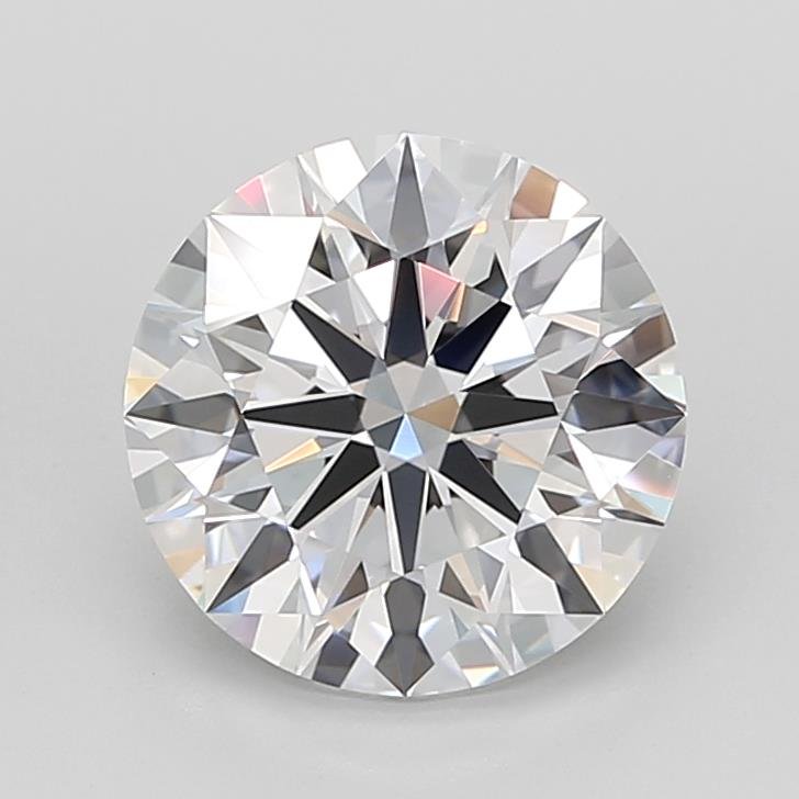 4.80ct D FL Rare Carat Ideal Cut Round Lab Grown Diamond