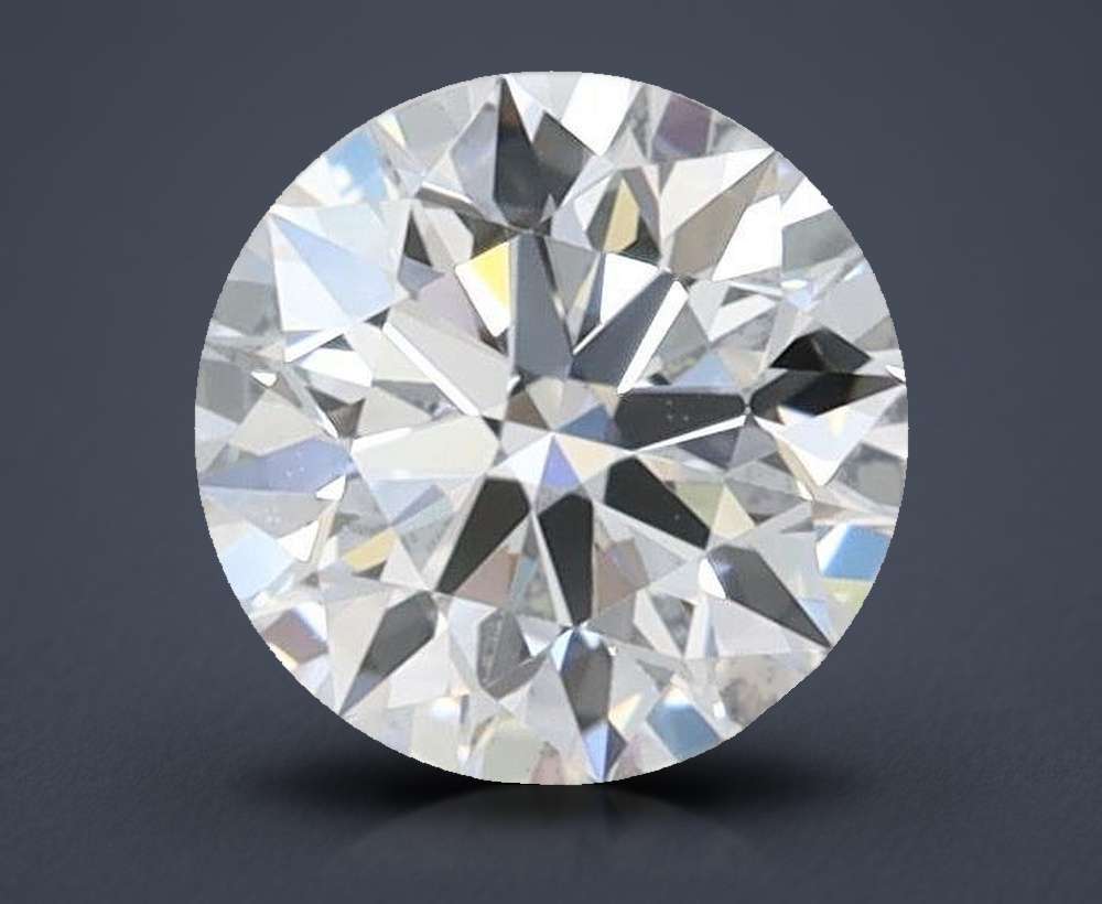0.58ct D FL Rare Carat Ideal Cut Round Lab Grown Diamond
