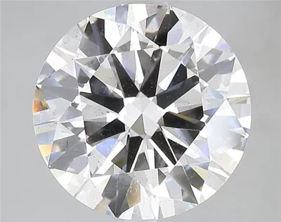 5.04ct F SI1 Excellent Cut Round Lab Grown Diamond