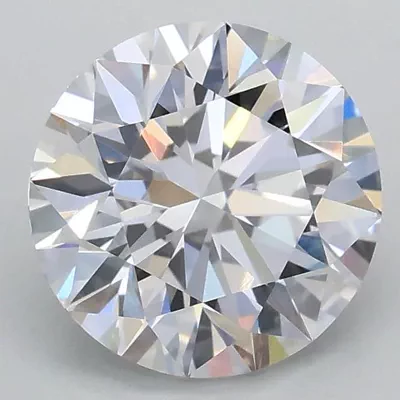 1.59ct D VVS2 Rare Carat Ideal Cut Round Lab Grown Diamond