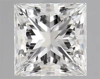 2.42ct H VS1 Rare Carat Ideal Cut Princess Lab Grown Diamond