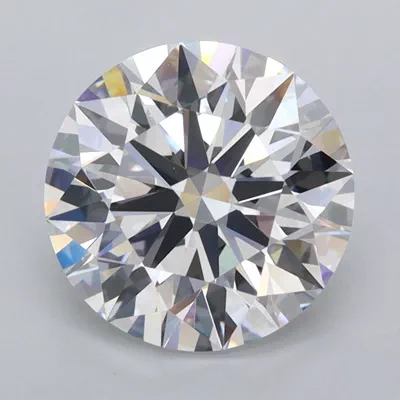 2.59ct D FL Rare Carat Ideal Cut Round Lab Grown Diamond