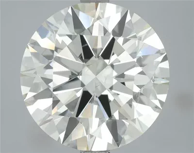 4.52ct J SI1 Rare Carat Ideal Cut Round Diamond
