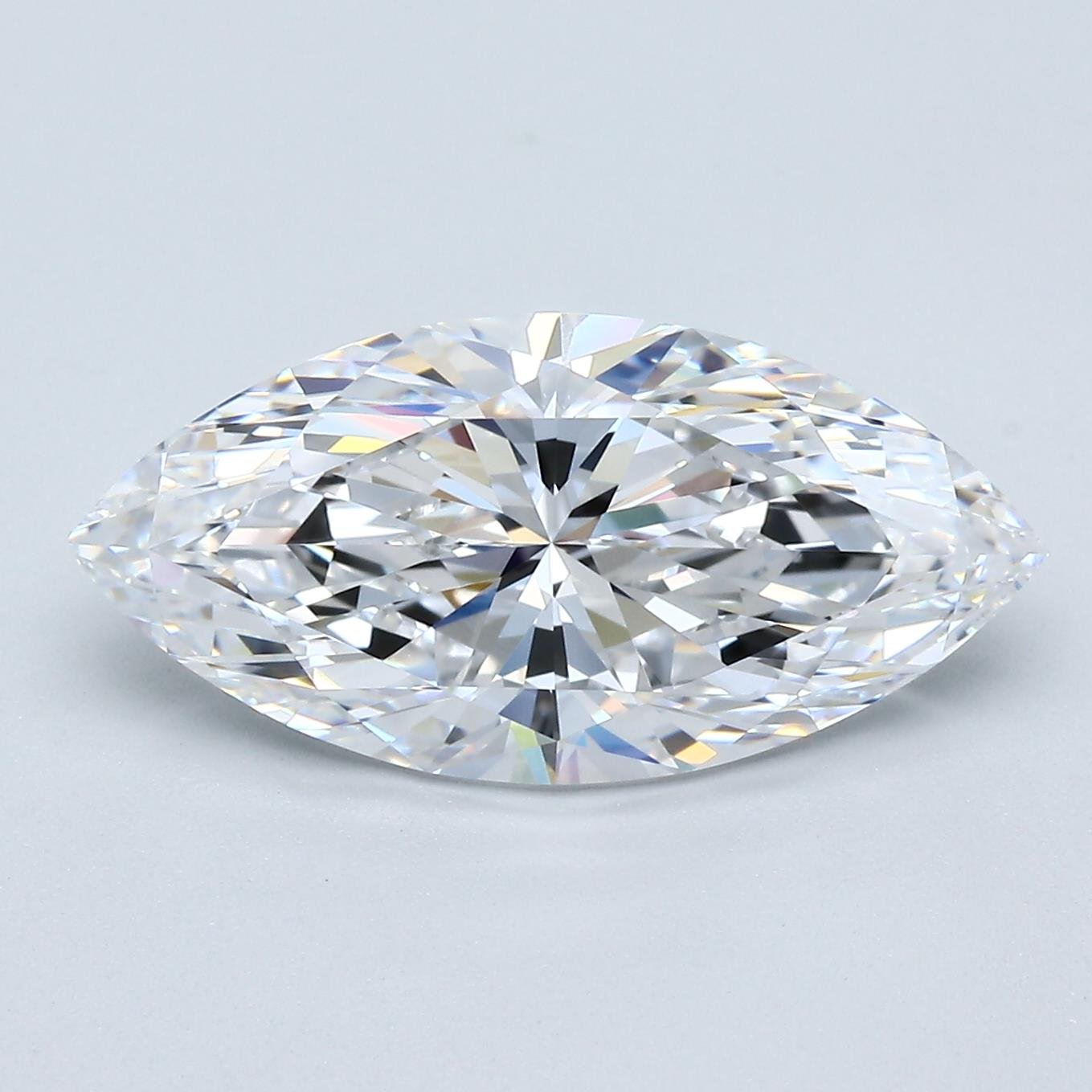 4.37ct D FL Rare Carat Ideal Cut Marquise Diamond