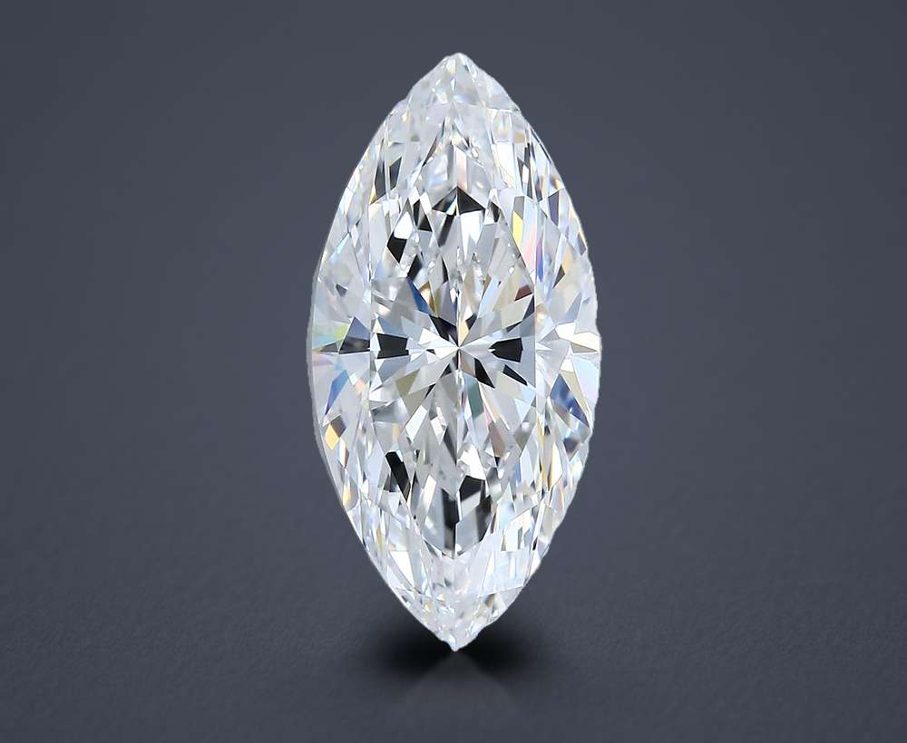 4.37ct D FL Rare Carat Ideal Cut Marquise Diamond