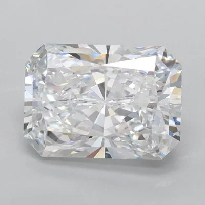 1.97ct D VVS1 Rare Carat Ideal Cut Radiant Lab Grown Diamond
