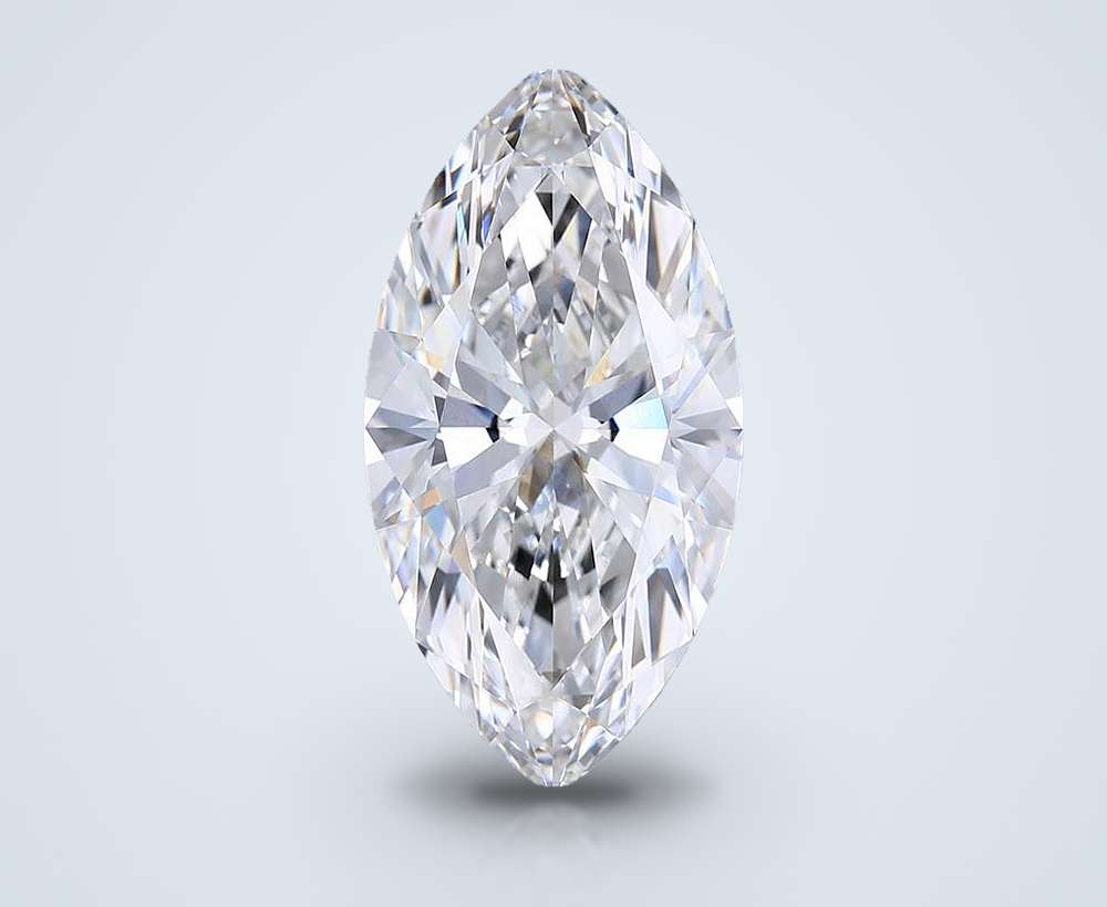 10.08ct E VVS2 Rare Carat Ideal Cut Marquise Lab Grown Diamond