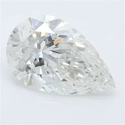 2.10ct G VS1 Rare Carat Ideal Cut Pear Lab Grown Diamond