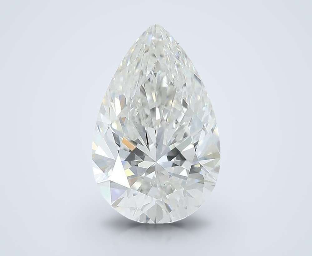 2.10ct G VS1 Rare Carat Ideal Cut Pear Lab Grown Diamond