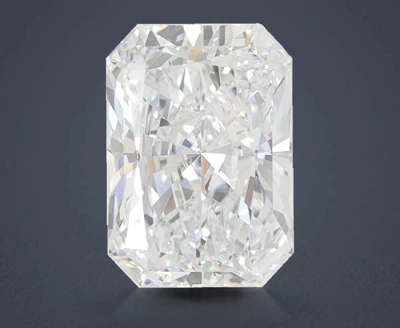 3.04ct D VVS2 Rare Carat Ideal Cut Radiant Lab Grown Diamond