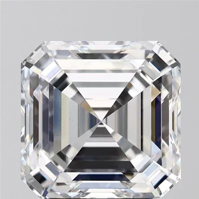 4.00ct E VS1 Rare Carat Ideal Cut Asscher Lab Grown Diamond