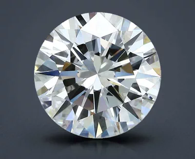 3.47ct K VVS2 Excellent Cut Round Diamond
