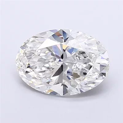 3.56ct F VVS2 Rare Carat Ideal Cut Oval Lab Grown Diamond