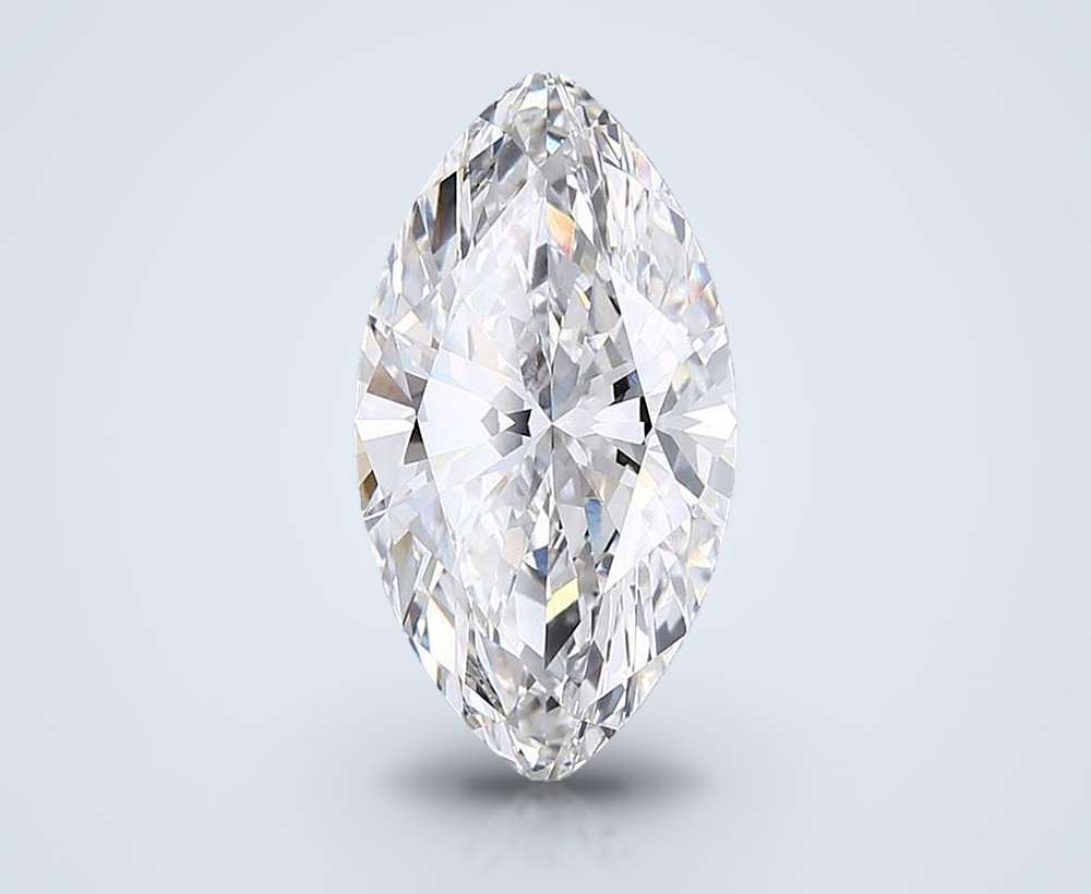 9.03ct F VS1 Rare Carat Ideal Cut Marquise Lab Grown Diamond