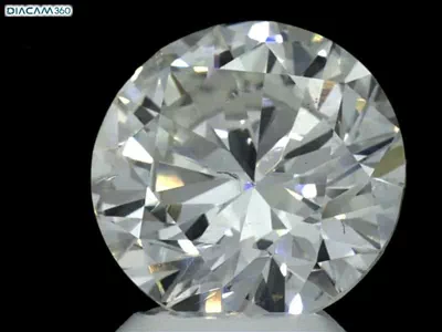 3.73ct E SI1 Rare Carat Ideal Cut Round Diamond