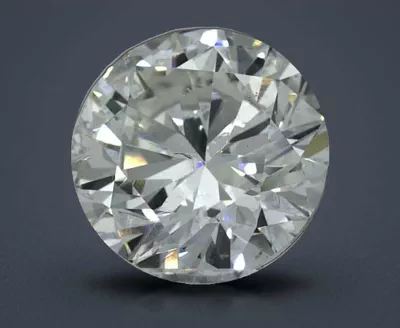 3.73ct E SI1 Rare Carat Ideal Cut Round Diamond
