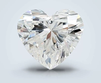 3.01ct E VVS2 Rare Carat Ideal Cut Heart Lab Grown Diamond