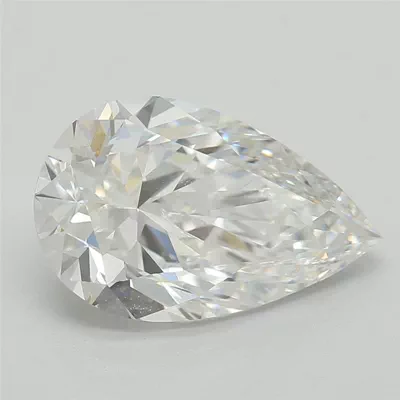 1.51ct D VS1 Rare Carat Ideal Cut Pear Lab Grown Diamond