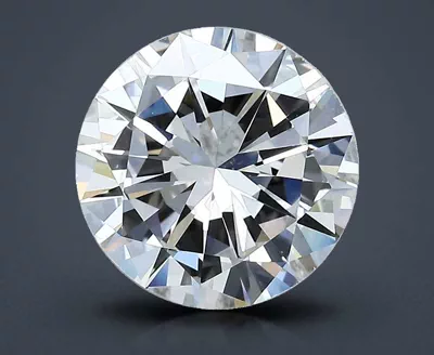 3.02ct H SI1 Good Cut Round Diamond