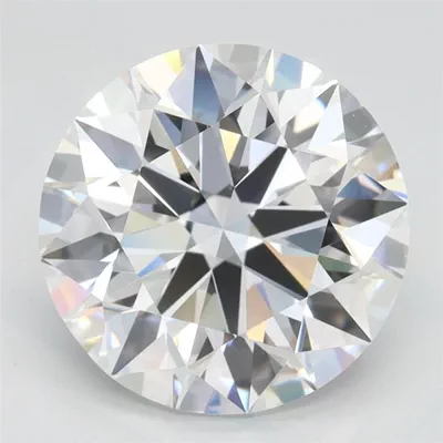 3.21ct D IF Rare Carat Ideal Cut Round Lab Grown Diamond