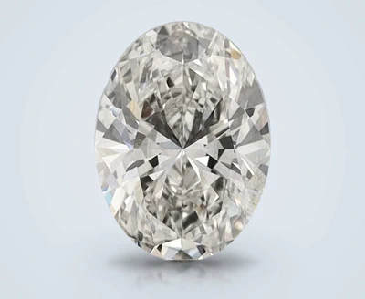 2.08ct H SI1 Very Good Cut Oval Lab Grown Diamond