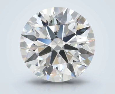 4.18ct D FL Rare Carat Ideal Cut Round Lab Grown Diamond