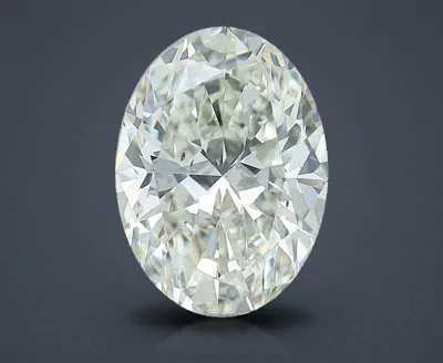 4.02ct J SI2 Rare Carat Ideal Cut Oval Diamond