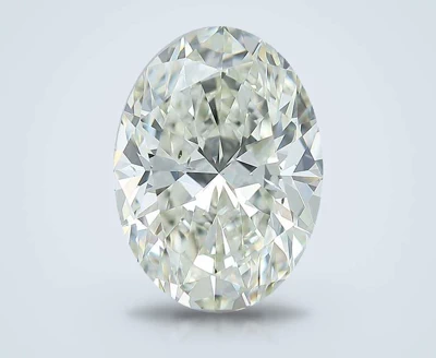 4.02ct J SI2 Rare Carat Ideal Cut Oval Diamond