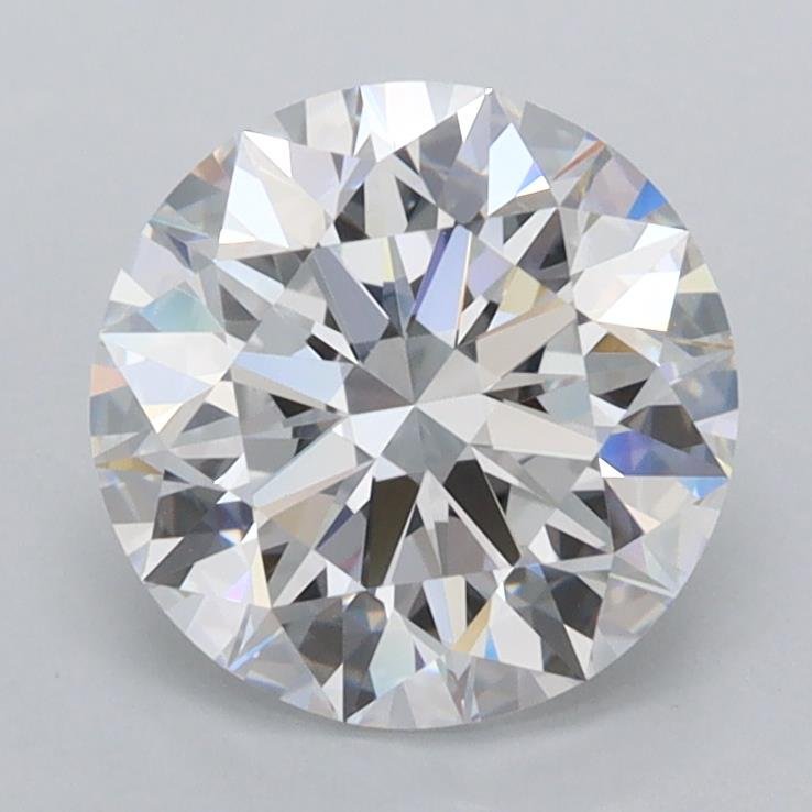 1.95ct D FL Rare Carat Ideal Cut Round Lab Grown Diamond