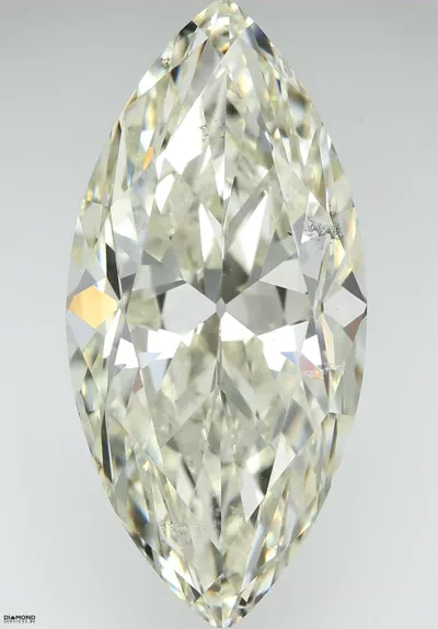 8.18ct K SI1 Very Good Cut Marquise Diamond