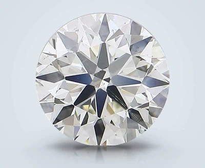 3.01ct K SI1 Excellent Cut Round Diamond