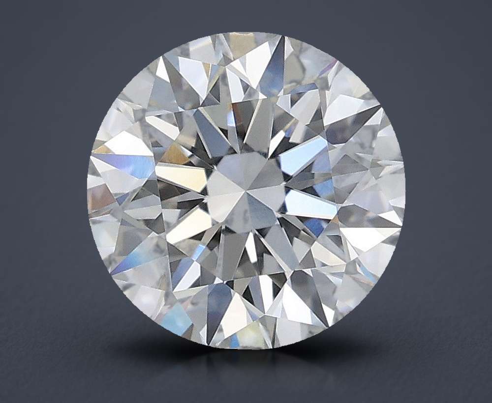 1.08ct F IF Rare Carat Ideal Cut Round Lab Grown Diamond