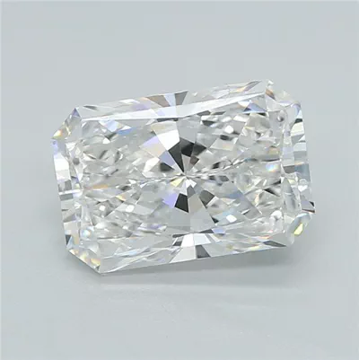 2.50ct E VVS1 Very Good Cut Radiant Lab Grown Diamond