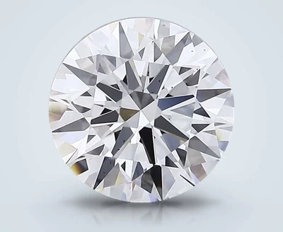 2.21ct D SI1 Rare Carat Ideal Cut Round Lab Grown Diamond