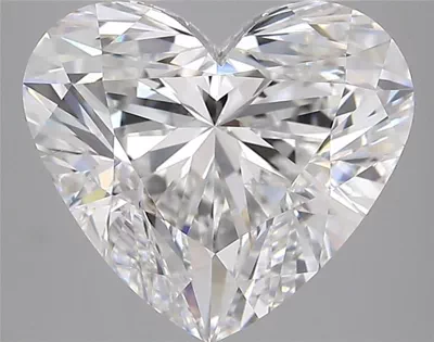 5.03ct E SI1 Rare Carat Ideal Cut Heart Lab Grown Diamond