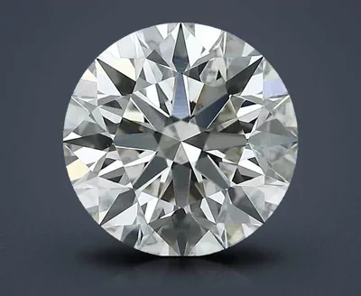 3.53ct J VVS2 Excellent Cut Round Lab Grown Diamond