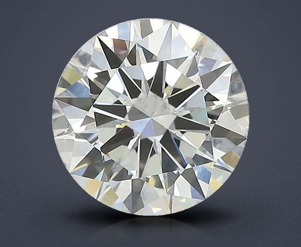 1.23ct E VVS2 Excellent Cut Round Lab Grown Diamond