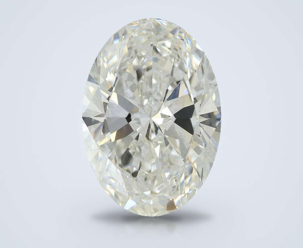 13.36ct F VVS2 Very Good Cut Oval Lab Grown Diamond