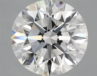 3.01ct E SI2 Excellent Cut Round Diamond