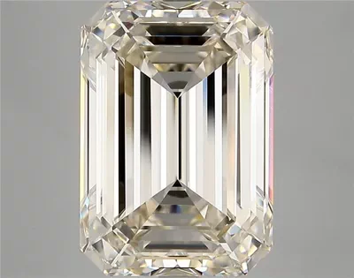 7.03ct K IF Rare Carat Ideal Cut Emerald Diamond